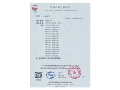 排煙防火閥3C證書  2500x1250-47